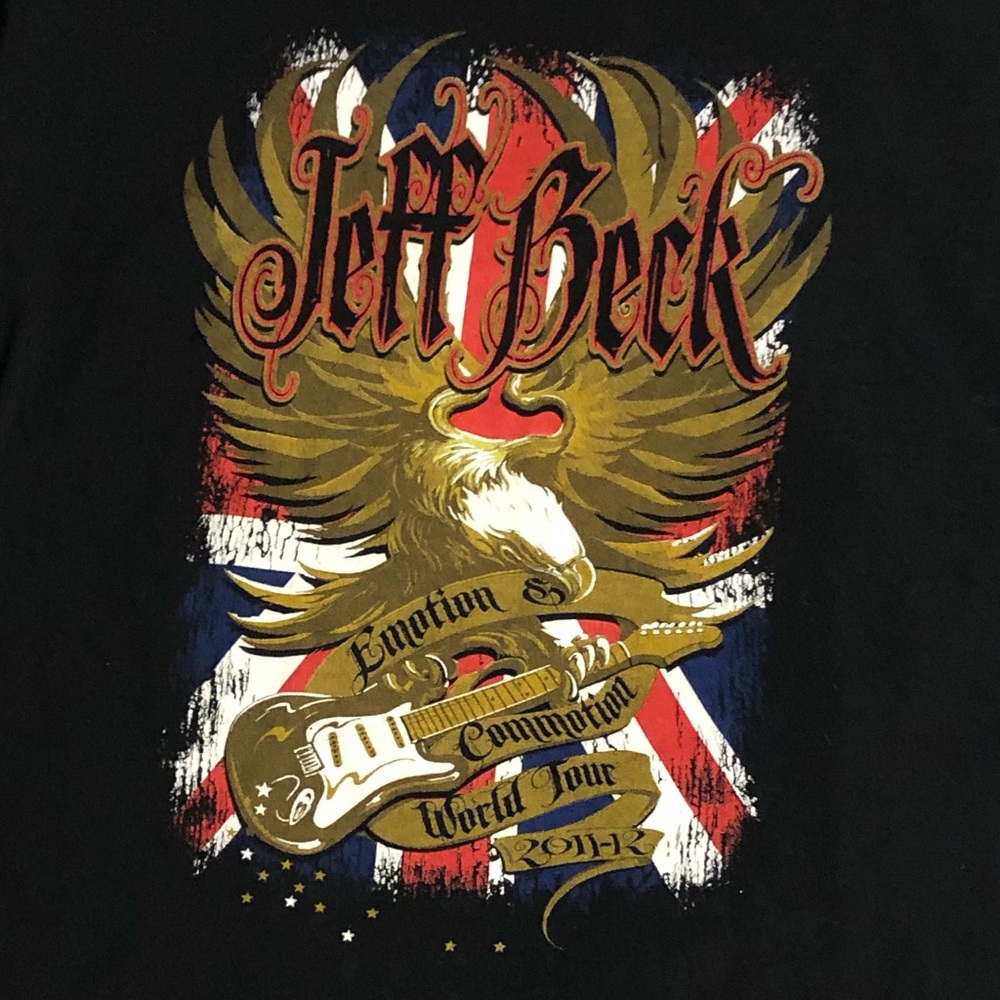 Jeff Beck concert tee